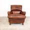 Vintage Hand-Colored Sheep Leather Armchair 7