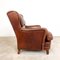 Vintage Hand-Colored Sheep Leather Armchair, Image 2
