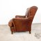 Vintage Hand-Colored Sheep Leather Armchair 4
