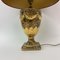 Lampada da tavolo in stile Impero in ceramica con dettagli dorati, anni '70, Immagine 5