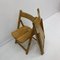 Pinewood Folding Chairs, 1970s, Set of 2 7