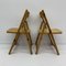 Pinewood Folding Chairs, 1970s, Set of 2 1