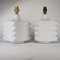 Facette Table Lamps for German Steuler by Cari Zalloni, 1970s, Set of 2 3