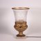 Alabaster, Gilded Bronze & Crystal Table Lamp, Italy, 20th Century 10