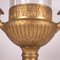 Lampada da tavolo in alabastro, bronzo dorato e cristallo, Italia, XX secolo, Immagine 5