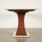 Tisch aus Holz, weißem Marmor & Messing, Italien, 1950er 10