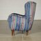 Armchairs in Fabric, Italy, 1950s, Set of 2, Image 7