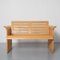 Blond Wooden Bench by Albin 2