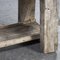 19th Century French Weathered Oak Low Workbench 9