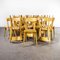 Sedie da pranzo in legno curvato, Francia, anni '50, set di 24, Immagine 4