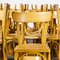 Chaises de Salle à Manger en Bois Courbé, France, 1950s, Set de 24 5