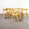 French Bentwood Dining Chairs, 1950s, Set of 12, Image 3