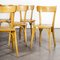 French Stacking School Dining Chairs, 1970s, Set of 8 4