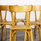 French Stacking School Dining Chairs, 1970s, Set of 8 5