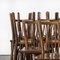 Bentwood Stickback Bistro Dining Chairs, 1960s, Set of 24 5