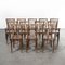 Bentwood Stickback Bistro Dining Chairs, 1960s, Set of 12 5