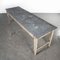 French Long Zinc Topped Rectangular Workshop Console Table, 1950s, Image 6