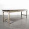 French Long Zinc Topped Rectangular Workshop Console Table, 1950s, Image 1