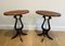 Oval Lyra Mahogany Side Tables, Set of 2 2