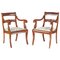 Antique French Mahogany Carver Chairs, 1880, Set of 2, Image 1