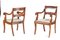 Antike französische Stühle aus Mahagoni, 1880, 2er Set 2
