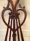 Antique 19th-Century Victorian Mahogany Inlaid Armchair, Image 5