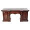 Antikes viktorianisches Sideboard aus geschnitztem Mahagoni 1