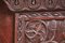 Antique Ornate Carved Anglo-Indian Oak Padauk Breakfront Pedestal Sideboard, Image 5