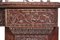 Antique Ornate Carved Anglo-Indian Oak Padauk Breakfront Pedestal Sideboard 7