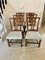 Antique George III Oak Chippendale Dining Chairs, Set of 6 9