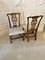 Antique George III Oak Chippendale Dining Chairs, Set of 6 14