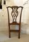 Antique George III Oak Chippendale Dining Chairs, Set of 6 13
