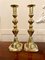 Antike viktorianische Kerzenständer aus Messing, 2er Set 7