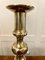 Large Antique Victorian Brass Candlesticks, Set of 2, Image 5
