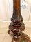 Antique Victorian Carved Walnut Circular Lamp Table 5