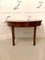 Antique George III Mahogany Demi-Lune Console Table, Image 4