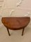 Antique George III Mahogany Demi-Lune Console Table, Image 6