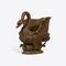 Carved Wooden Swan Planter 6