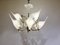 Murano Glass Canna Lily Chandelier, 1970s 5