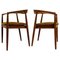 Mid-Century Solid Teak Troja Armchairs by Kai Kristiansen, 1960s, Set of 2 1