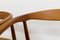 Mid-Century Solid Teak Troja Armchairs by Kai Kristiansen, 1960s, Set of 2, Image 15