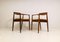 Mid-Century Solid Teak Troja Armchairs by Kai Kristiansen, 1960s, Set of 2 2