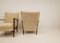 Easy Chairs in Sheepskin from Dux, Sweden, 1950s, Set of 2 10