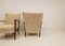 Easy Chairs in Sheepskin from Dux, Sweden, 1950s, Set of 2, Image 10