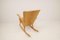 Mid-Century Rocking Chair in Pine from Göran Malmvall, Sweden, 1940s 11