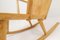 Mid-Century Rocking Chair in Pine from Göran Malmvall, Sweden, 1940s 9