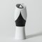 Black and White Veckla Vase by Stig Lindberg 3