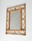 Rectangular Rattan Mirror, France, 1960s 7