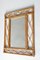 Rectangular Rattan and Bamboo Mirror, France, 1960s, Image 2