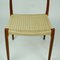 Danish Mod. 78 Teak Dining Chairs by Niels Otto Möller for J.L. Möllers, Set of 2, Image 7